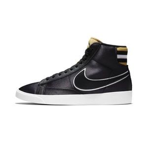 Nike Blazer Mid Premium Leather & Satin Sneakers